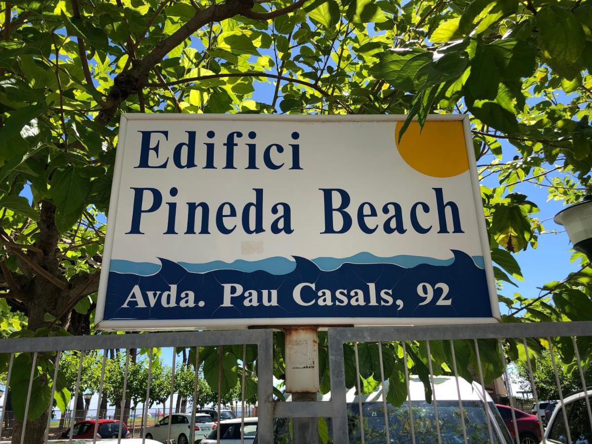 Pineda Beach 1a línea de mar&parking La Pineda Exterior foto