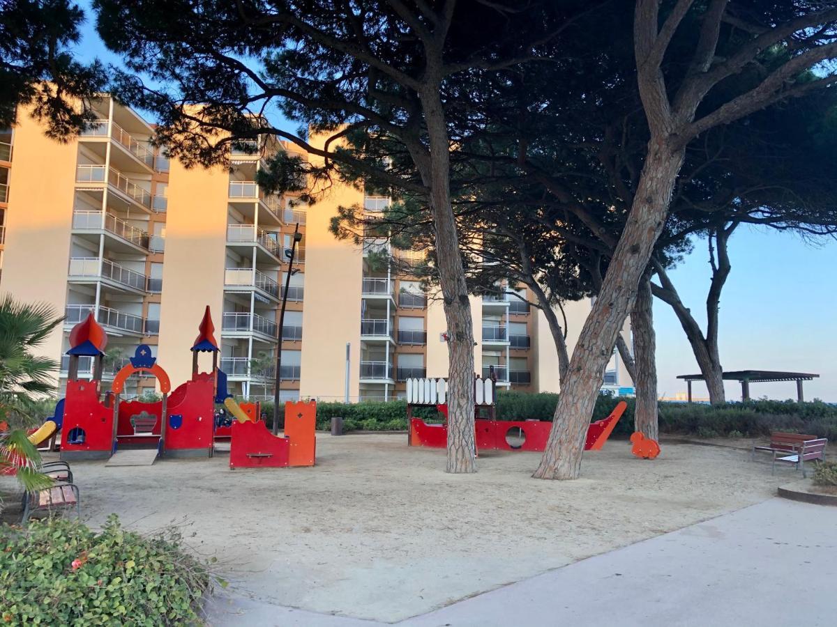 Pineda Beach 1a línea de mar&parking La Pineda Exterior foto